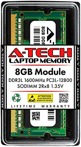 החלפת זיכרון RAM של A-Tech 8GB לסמסונג M471B1G73QH0-YK0 | DDR3/DDR3L 1600MHz PC3L-12800 2RX8 1.35V מודול זיכרון